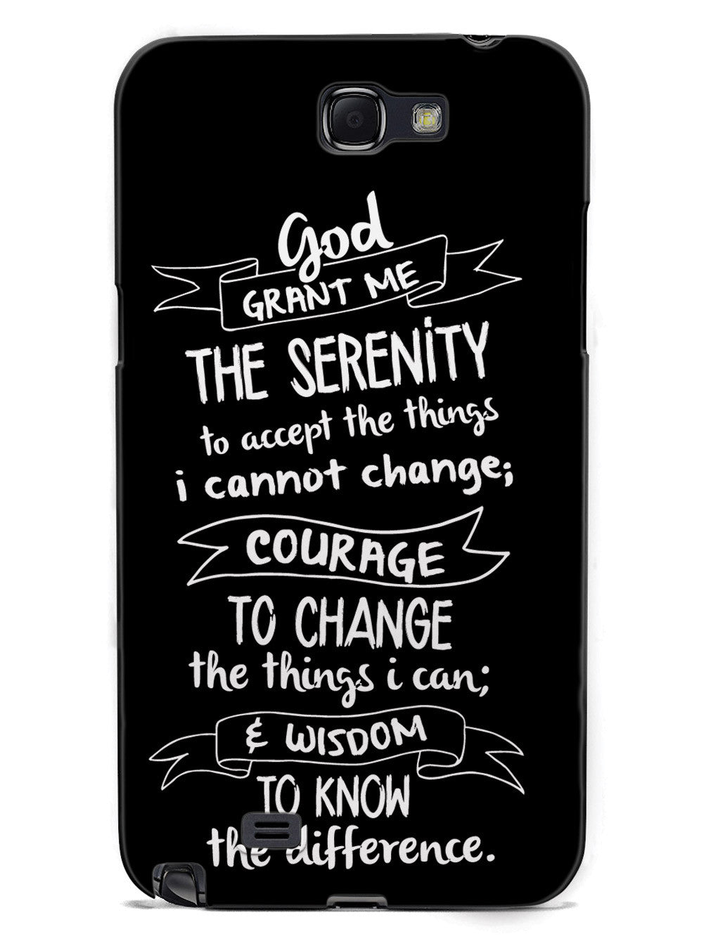 Serenity Prayer - Chalk Case