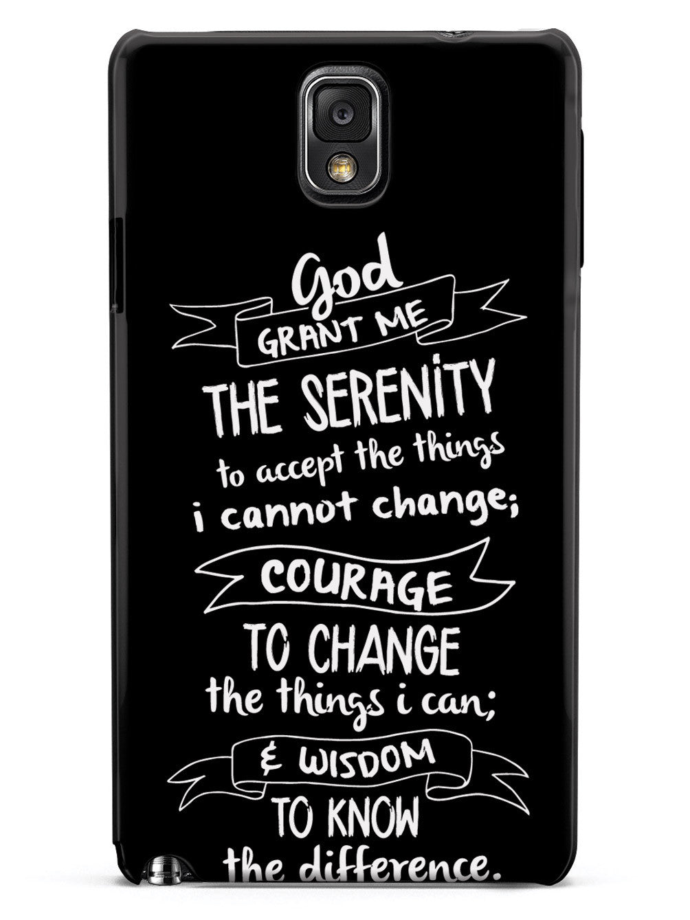Serenity Prayer - Chalk Case