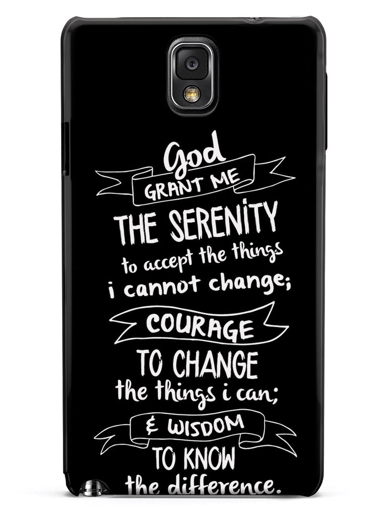 Serenity Prayer - Chalk Case