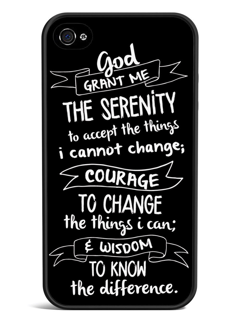 Serenity Prayer - Chalk Case
