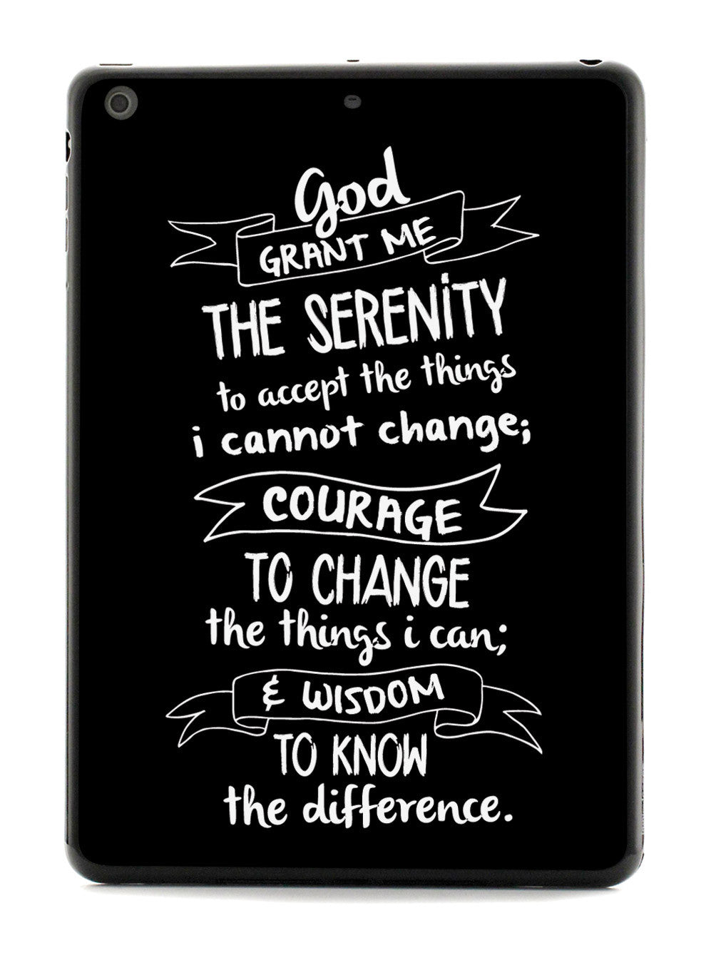 Serenity Prayer - Chalk Case