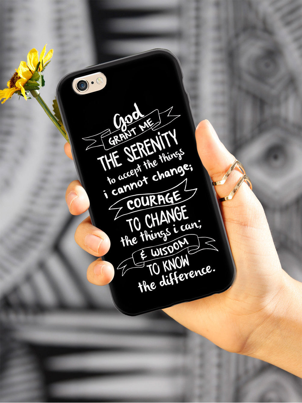 Serenity Prayer - Chalk Case