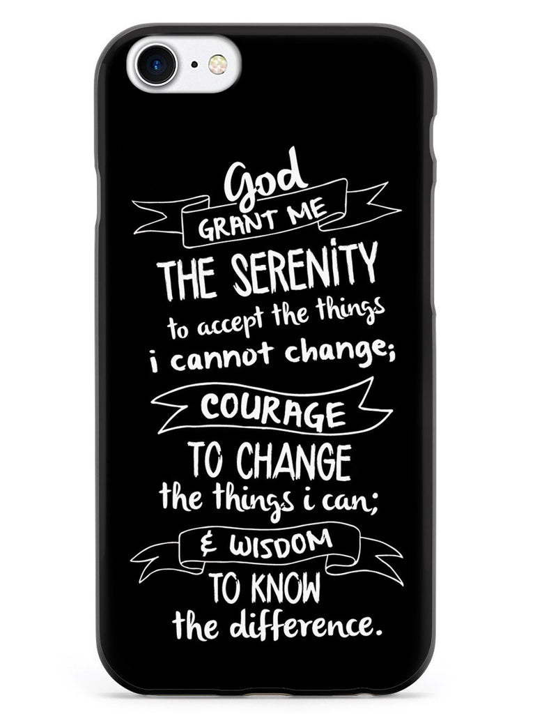 Serenity Prayer - Chalk Case
