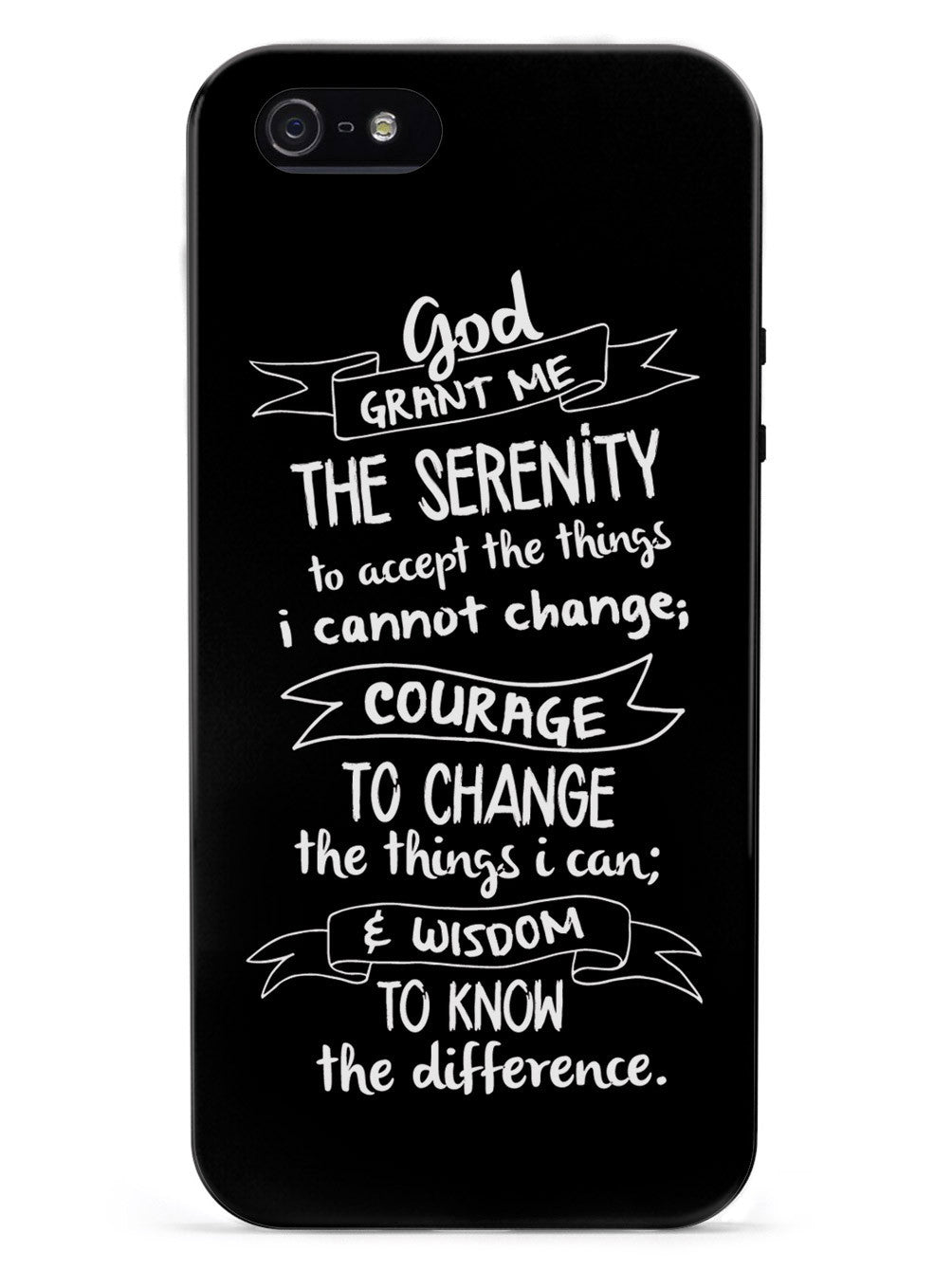 Serenity Prayer - Chalk Case