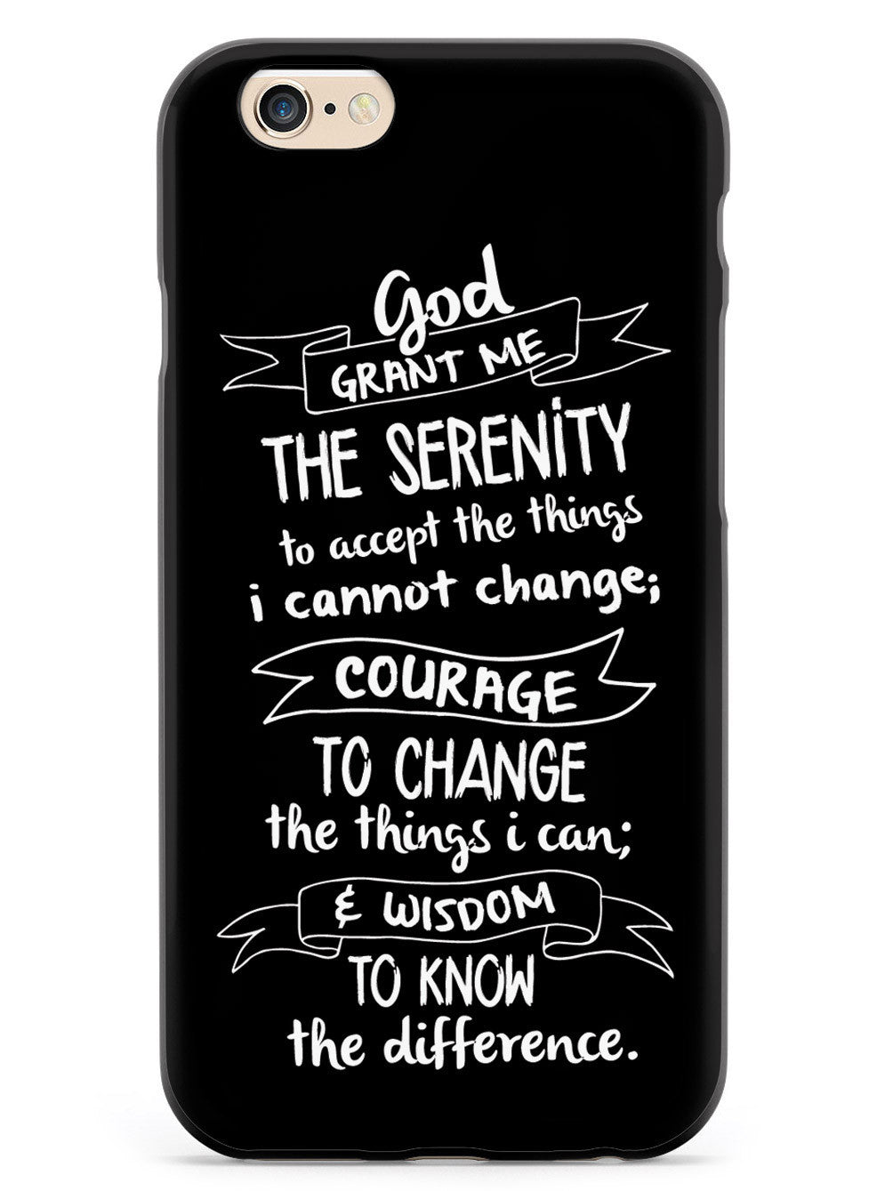 Serenity Prayer - Chalk Case