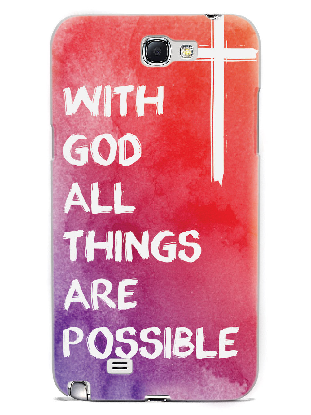 With God All Things Are Possible Case