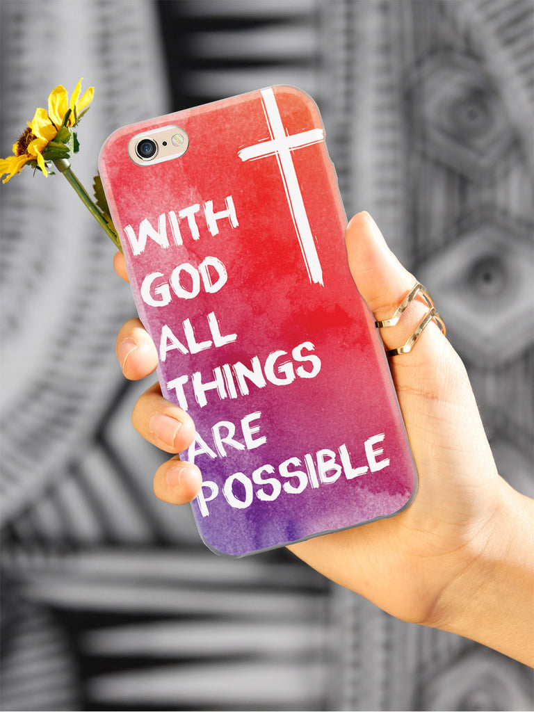 With God All Things Are Possible Case