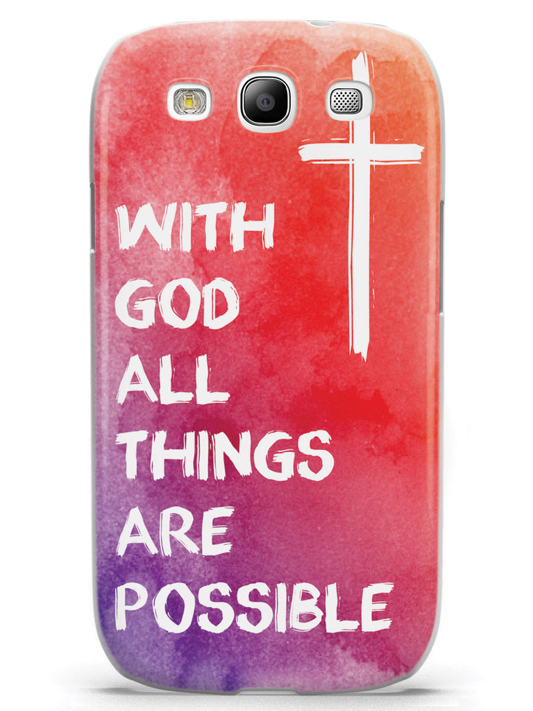 With God All Things Are Possible Case