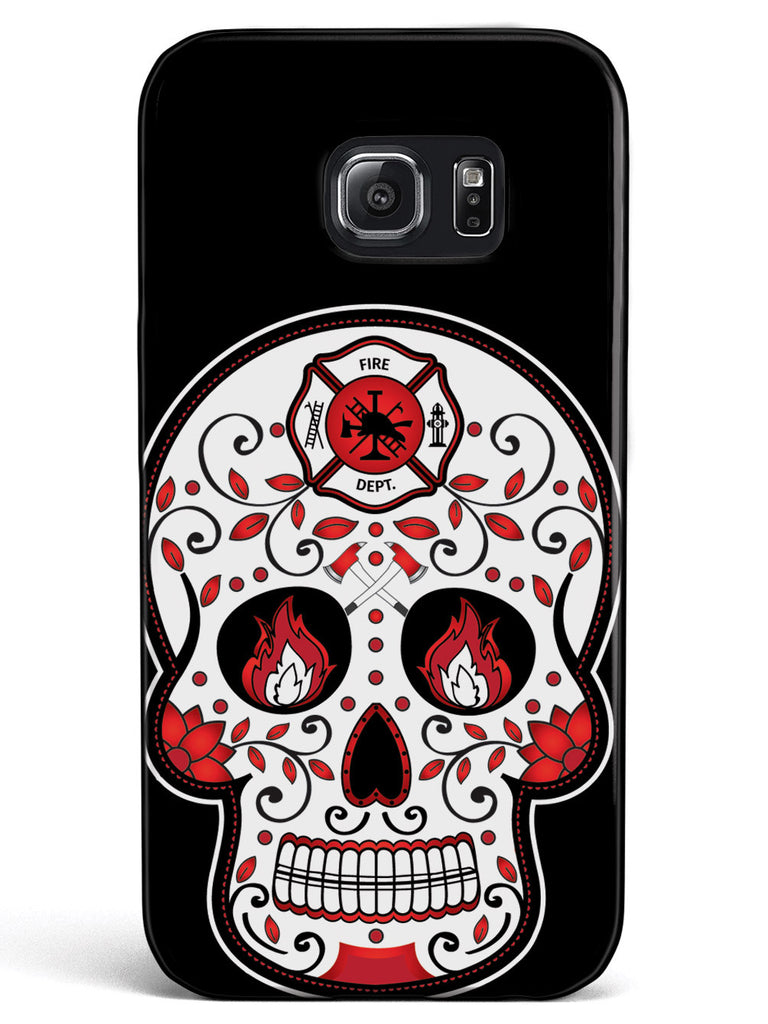 Firefighter Sugar Skull Case