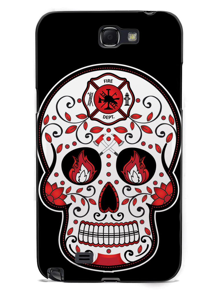 Firefighter Sugar Skull Case