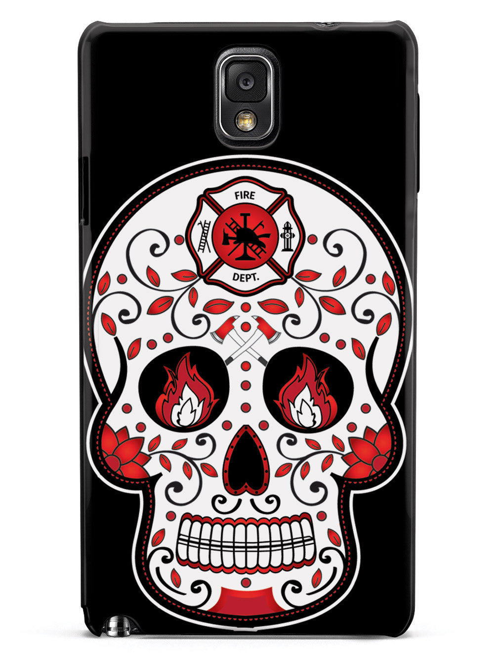 Firefighter Sugar Skull Case