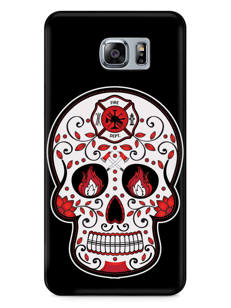 Firefighter Sugar Skull Case