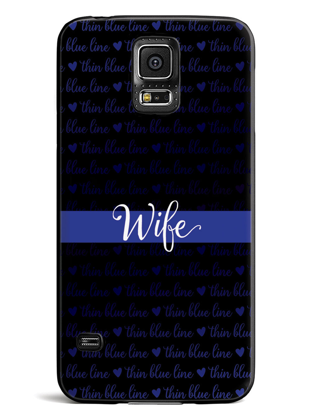 Thin Blue Line - Wife Case