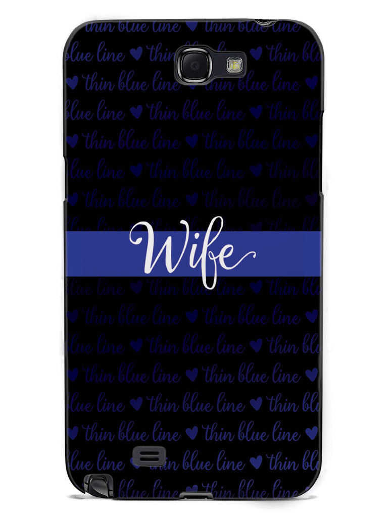 Thin Blue Line - Wife Case
