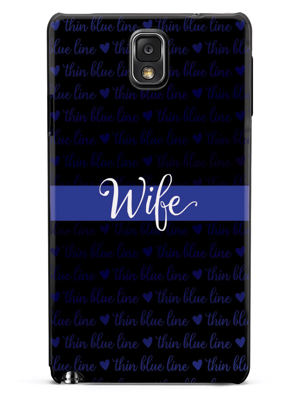 Thin Blue Line - Wife Case