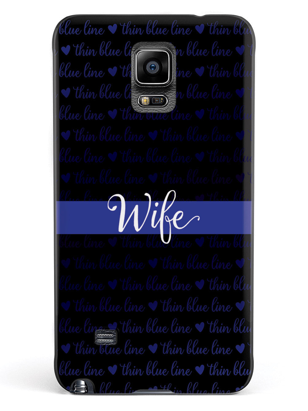 Thin Blue Line - Wife Case