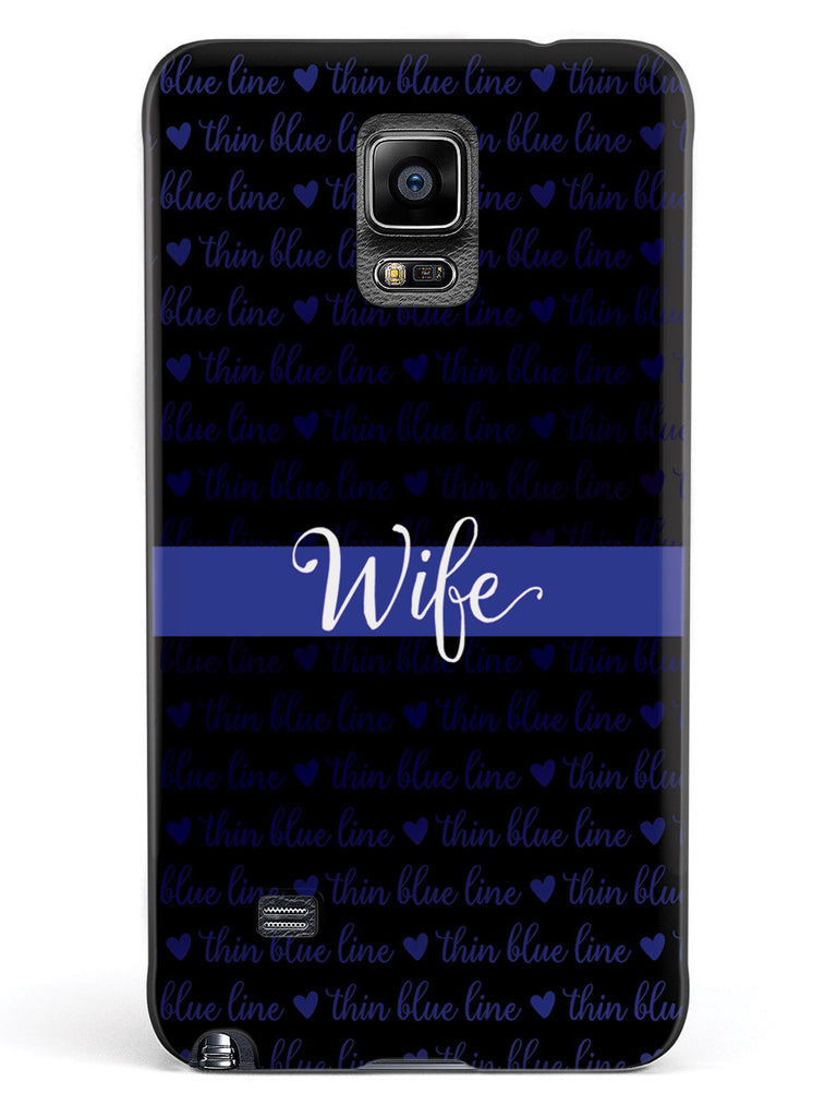 Thin Blue Line - Wife Case