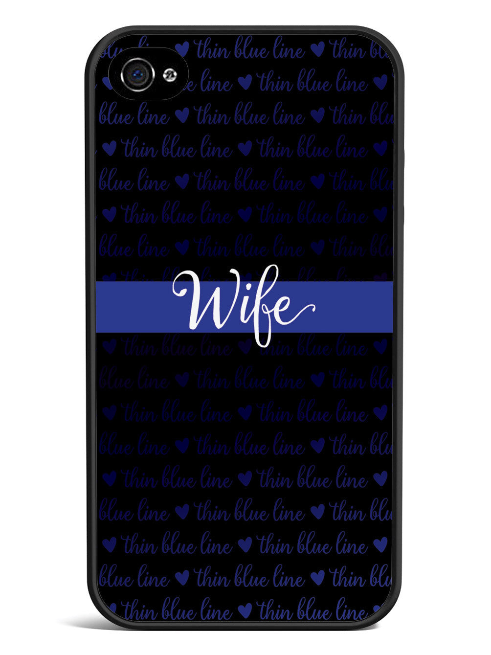 Thin Blue Line - Wife Case