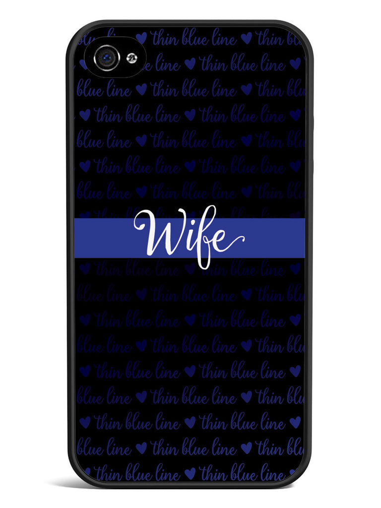 Thin Blue Line - Wife Case