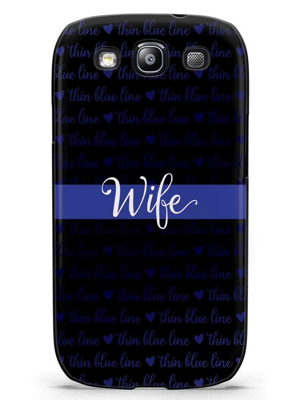 Thin Blue Line - Wife Case