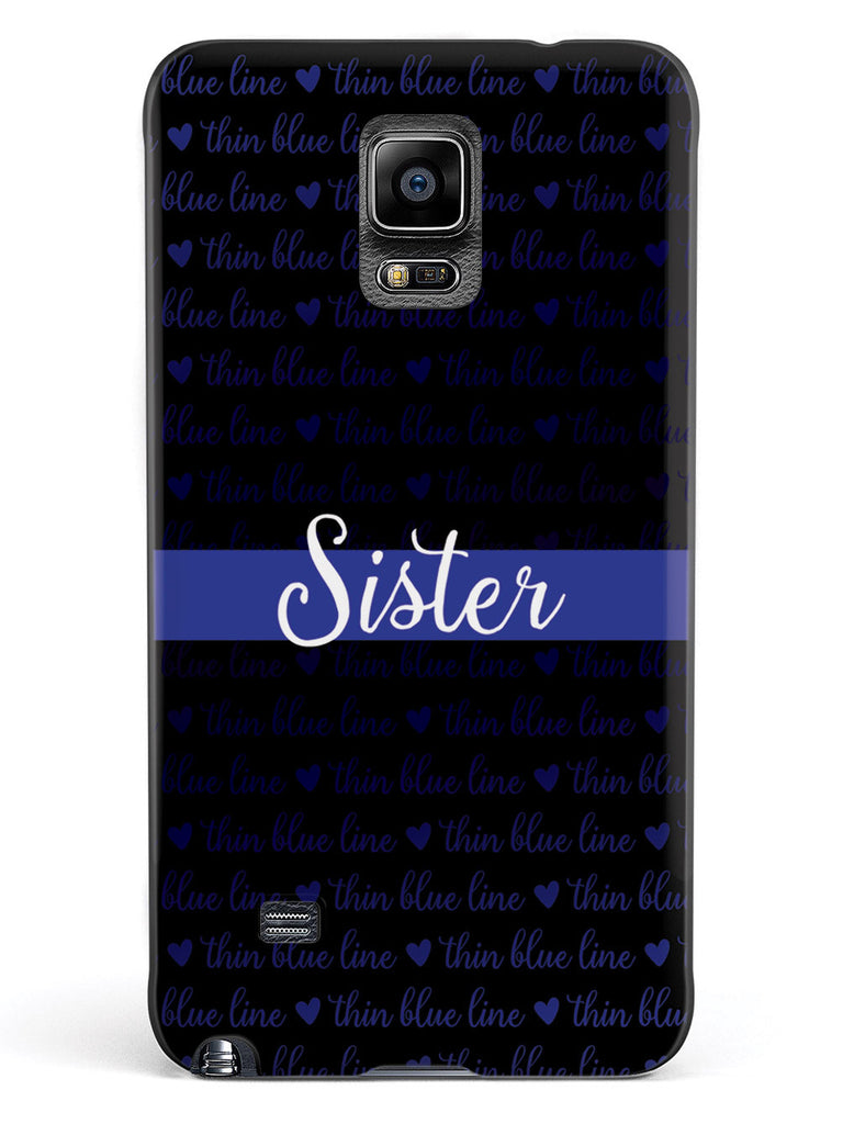 Thin Blue Line - Sister Case