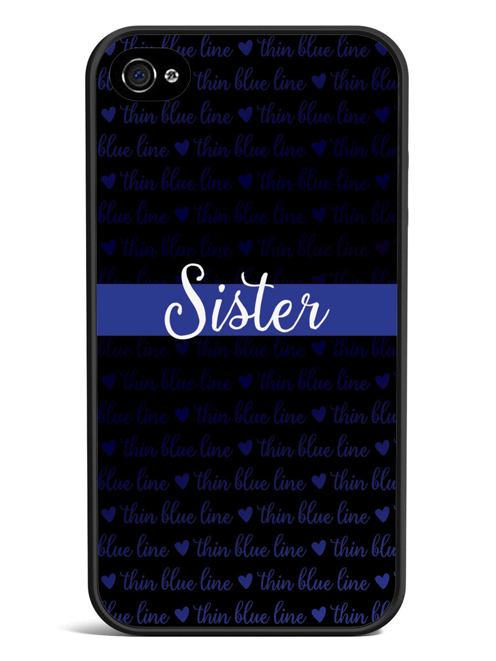 Thin Blue Line - Sister Case