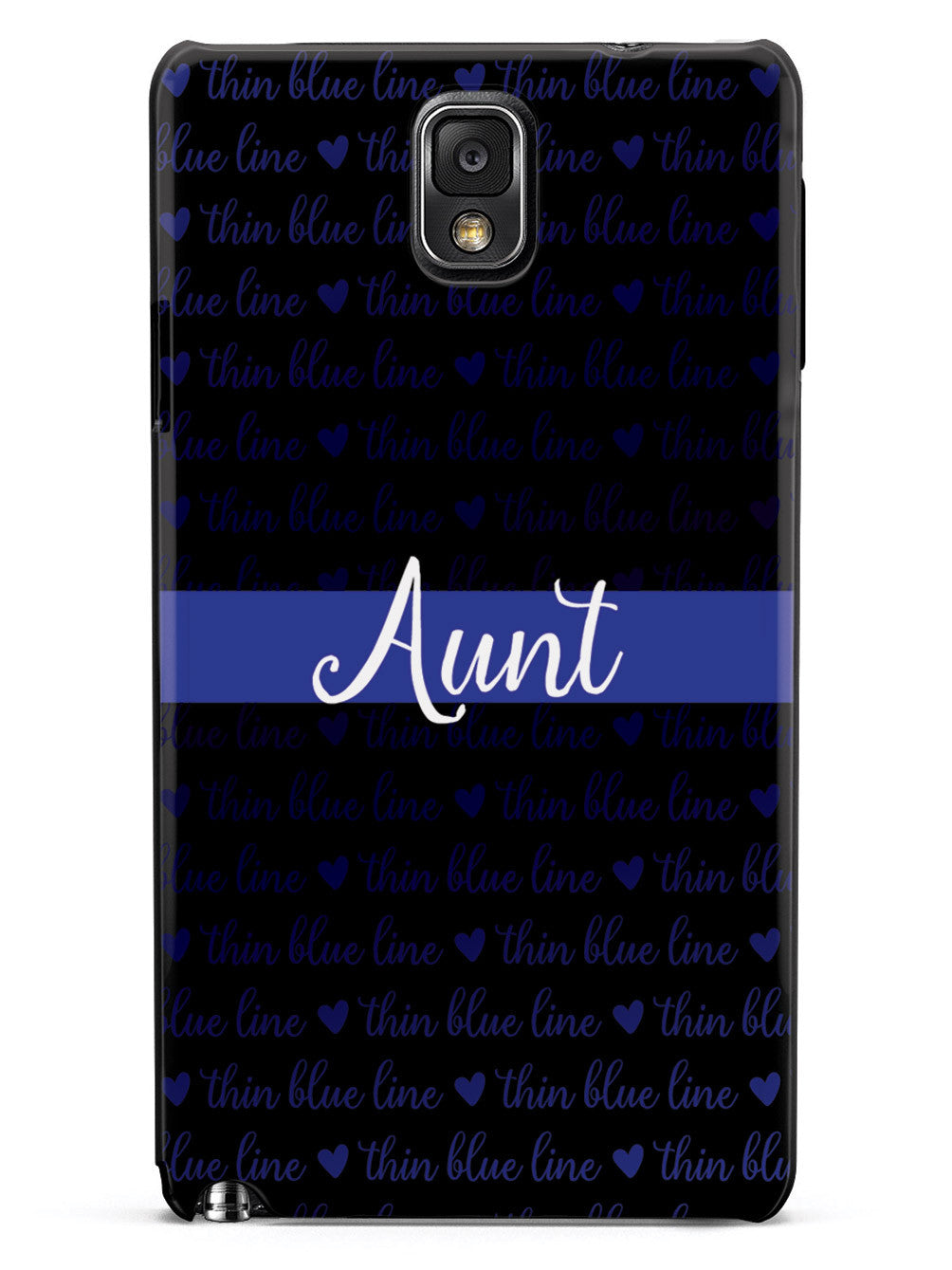 Thin Blue Line - Aunt Case