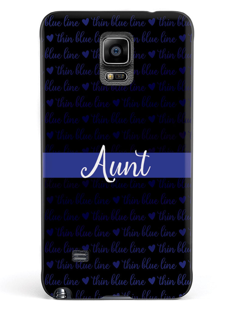 Thin Blue Line - Aunt Case