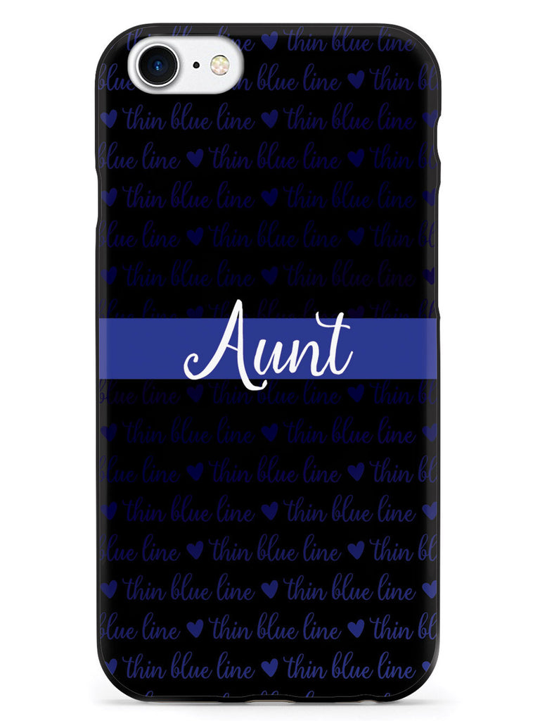 Thin Blue Line - Aunt Case