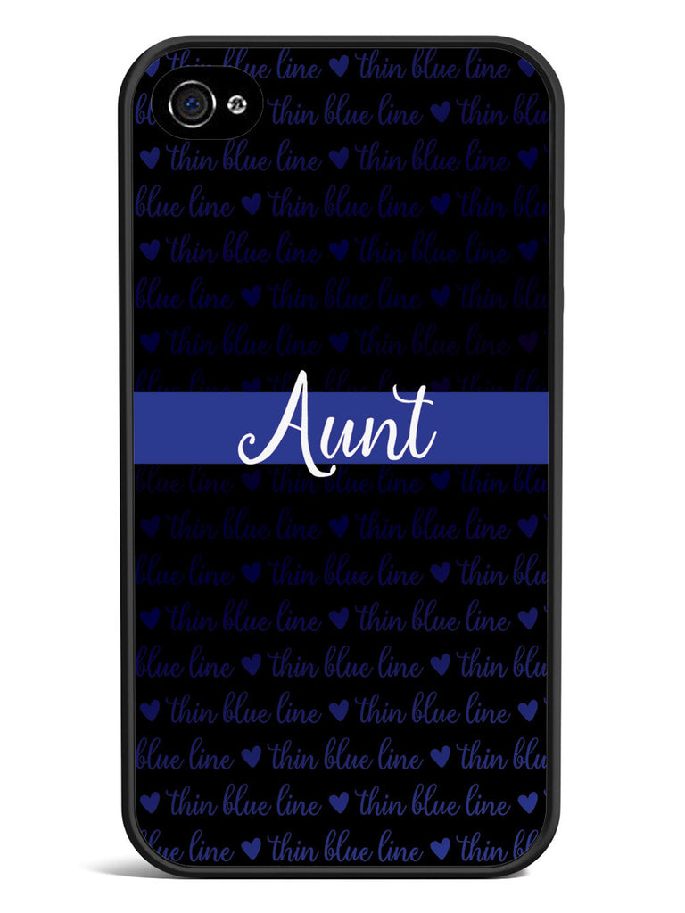 Thin Blue Line - Aunt Case