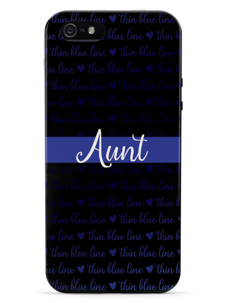 Thin Blue Line - Aunt Case