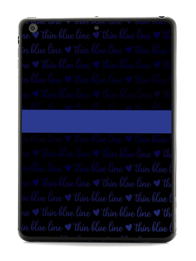 Thin Blue Line - Textured Background Case