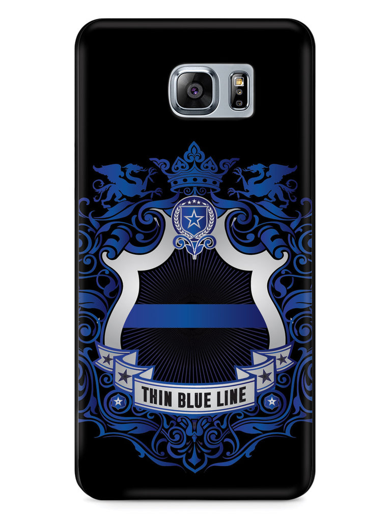 Thin Blue Line - Family Crest - Black Case
