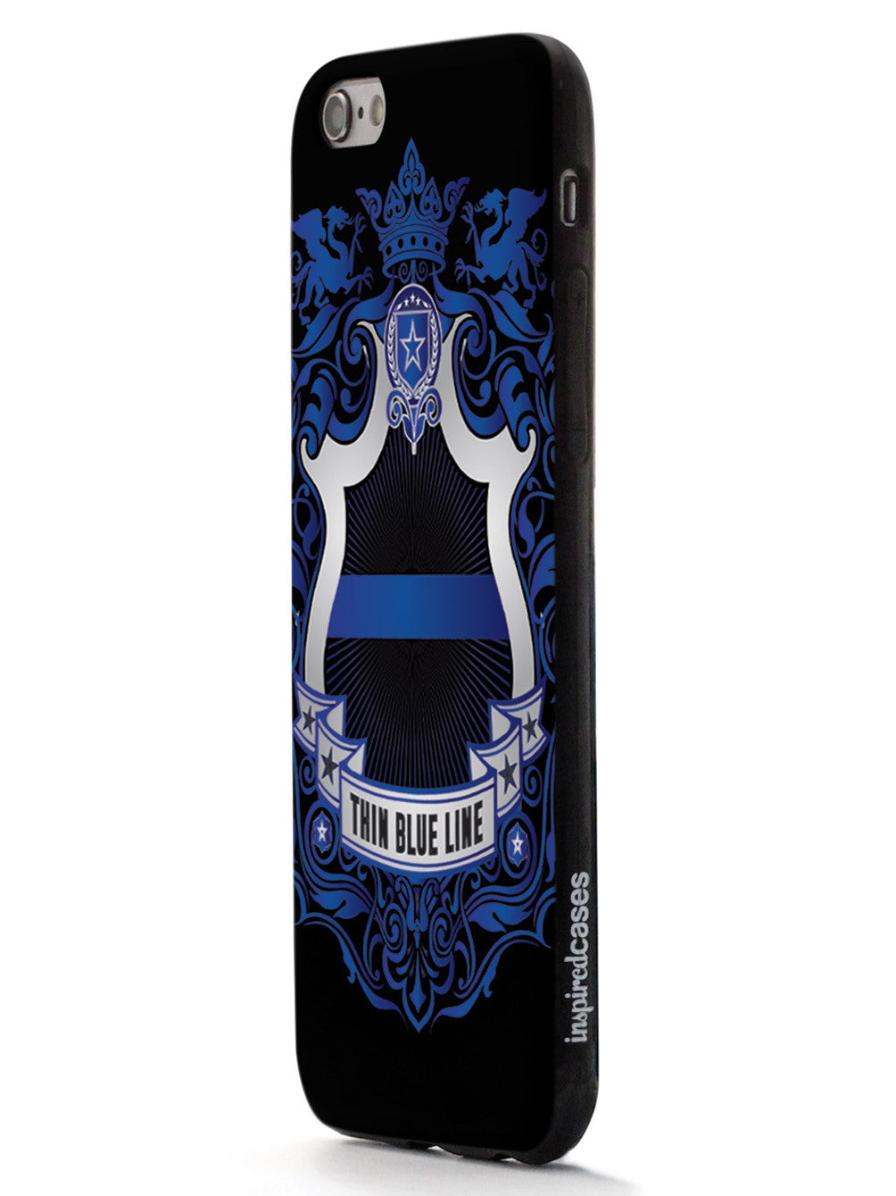 Thin Blue Line - Family Crest - Black Case