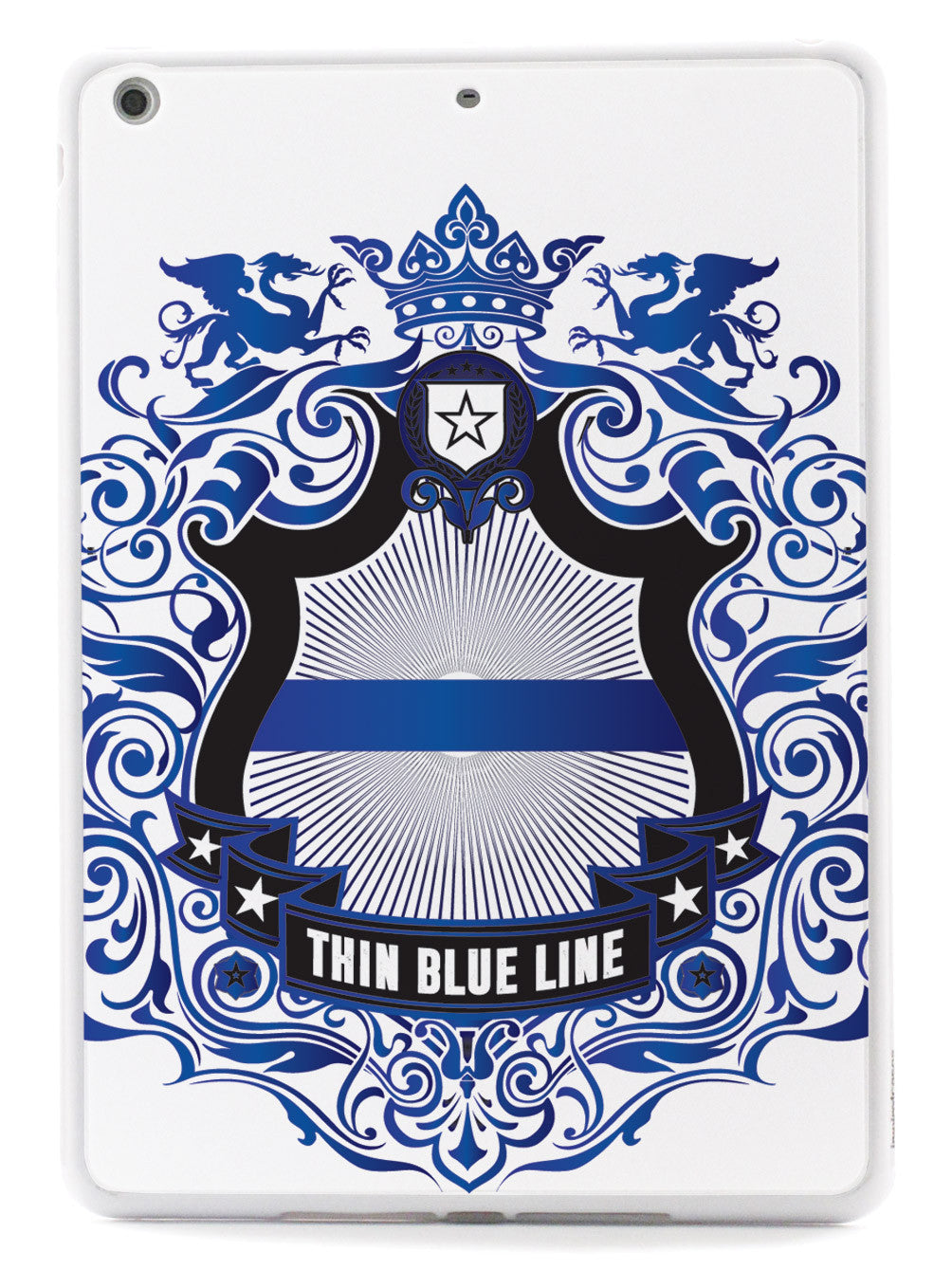 Thin Blue Line - Family Crest - White Case