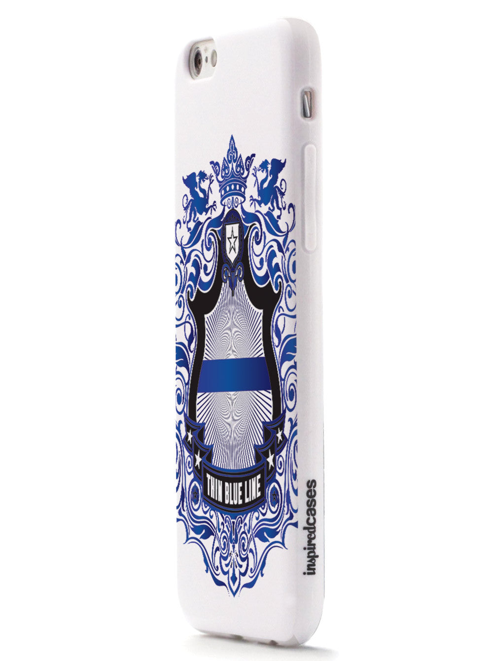 Thin Blue Line - Family Crest - White Case