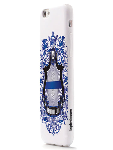 Thin Blue Line - Family Crest - White Case