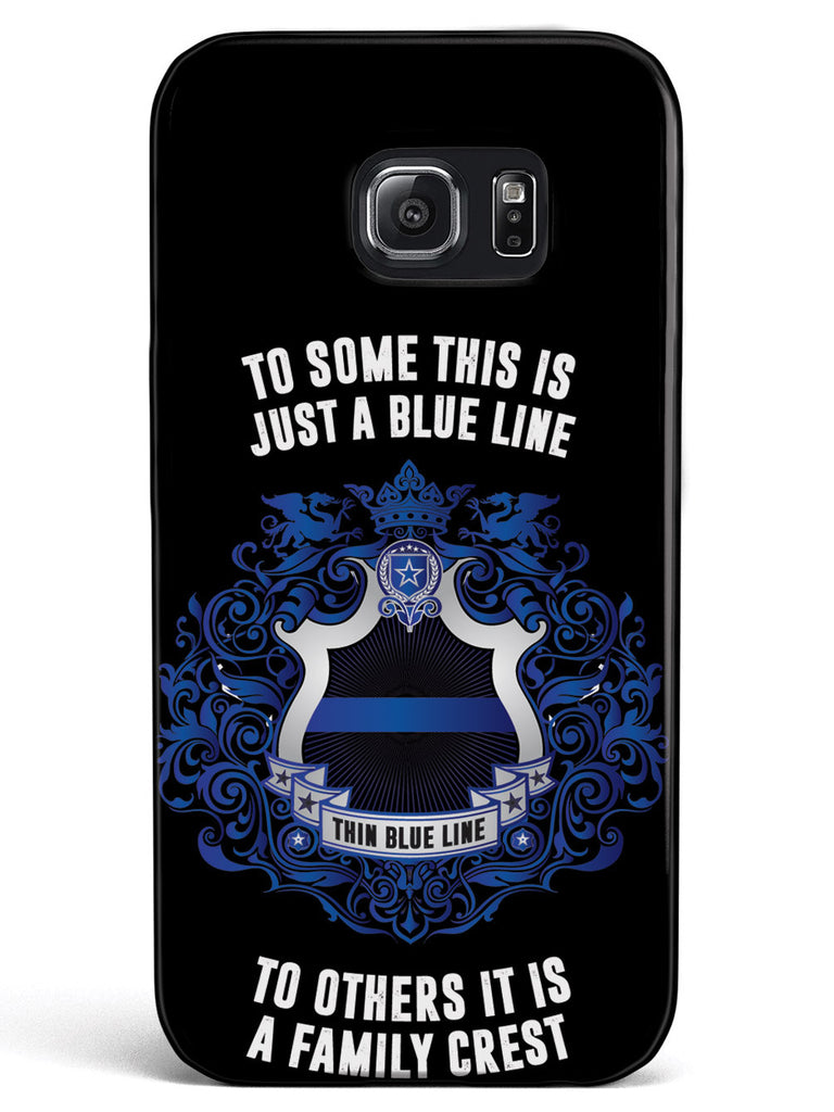 Thin Blue Line - A Family Crest Case