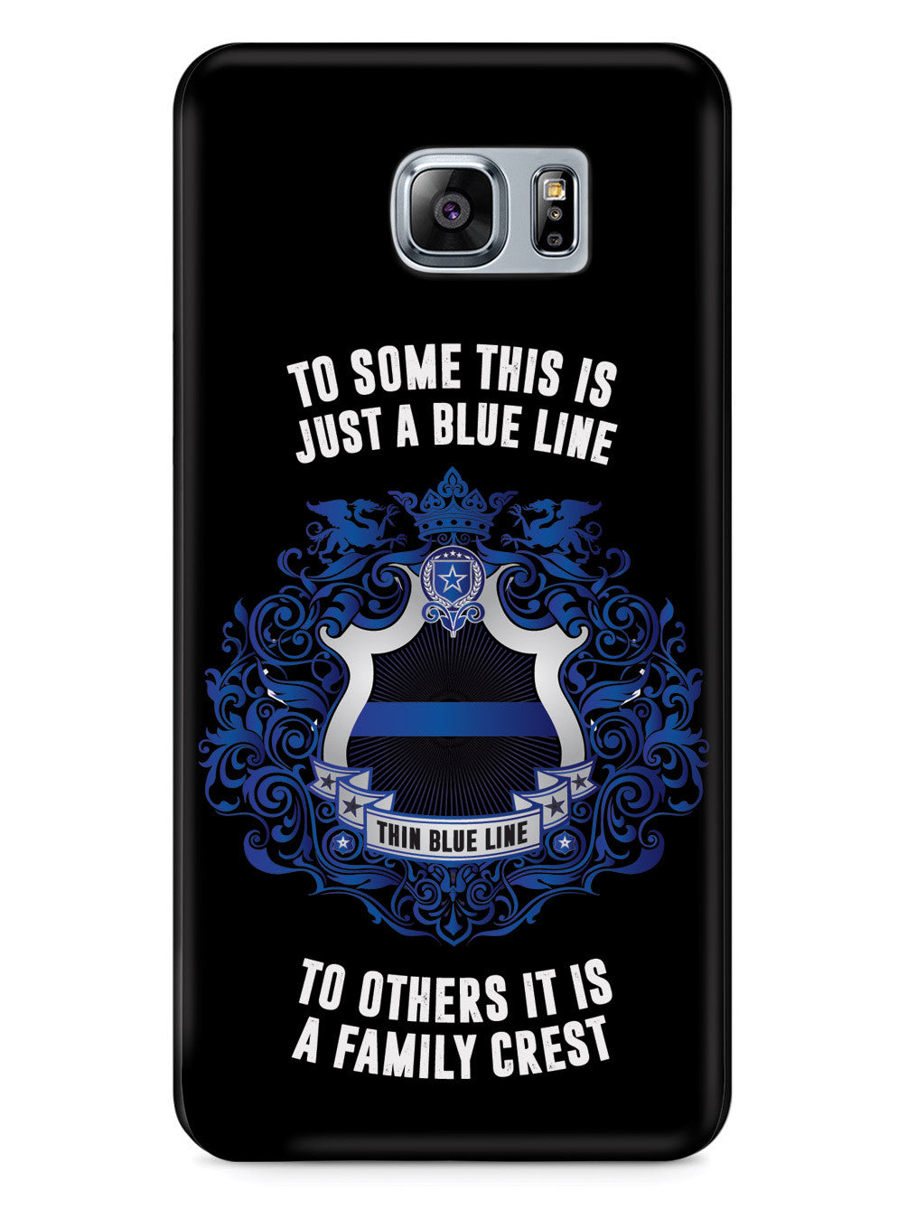Thin Blue Line - A Family Crest Case
