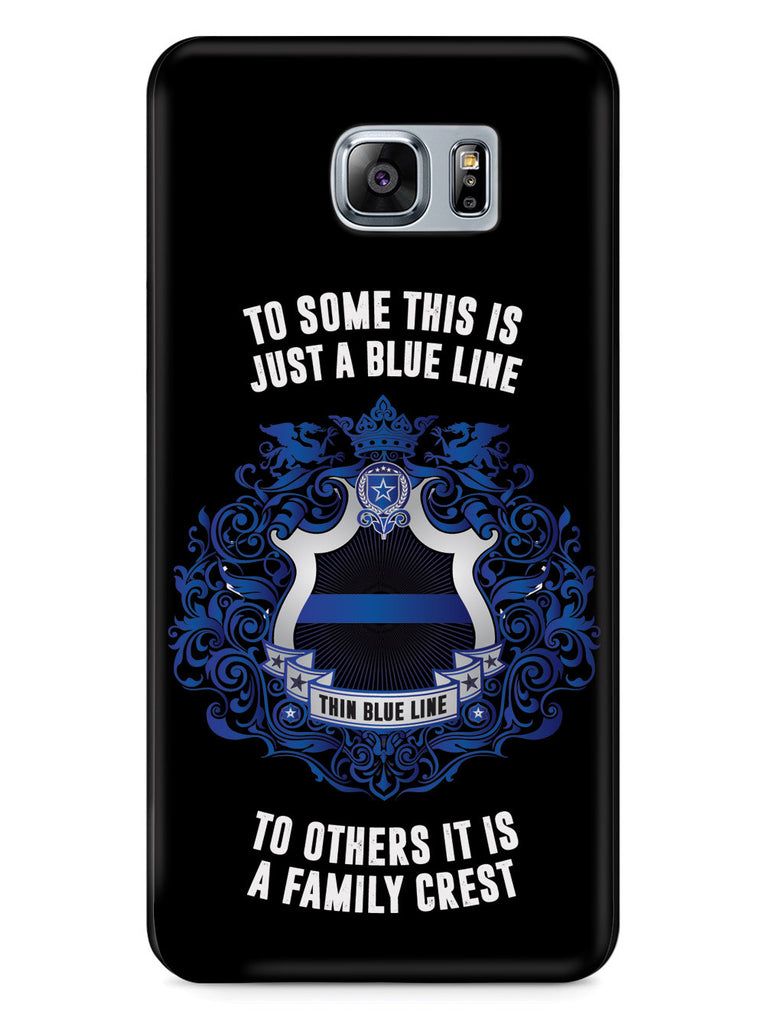 Thin Blue Line - A Family Crest Case