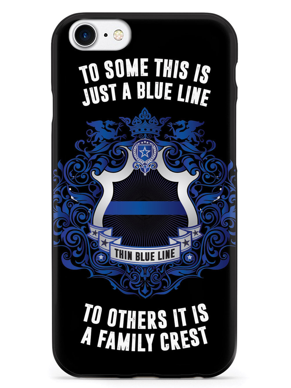 Thin Blue Line - A Family Crest Case