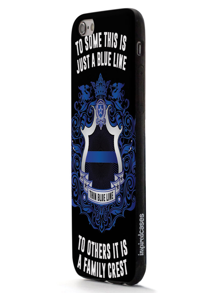 Thin Blue Line - A Family Crest Case