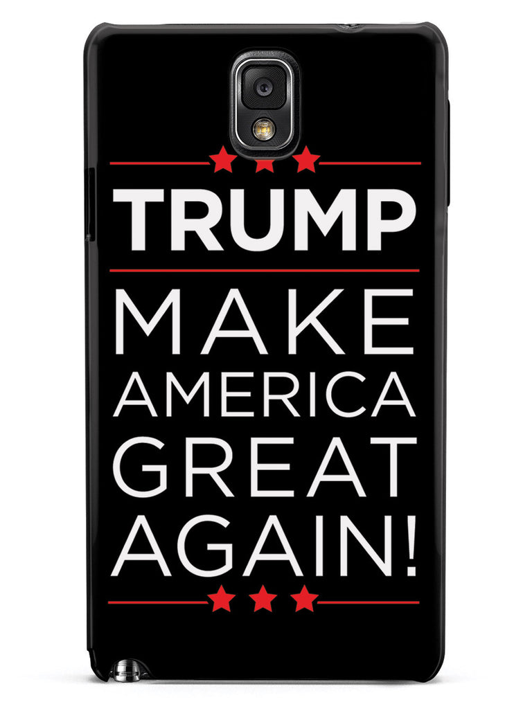 Trump - Make America Great Again - Black Case