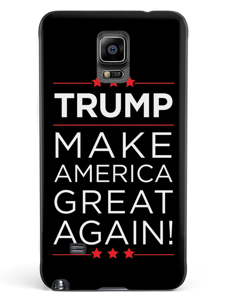 Trump - Make America Great Again - Black Case