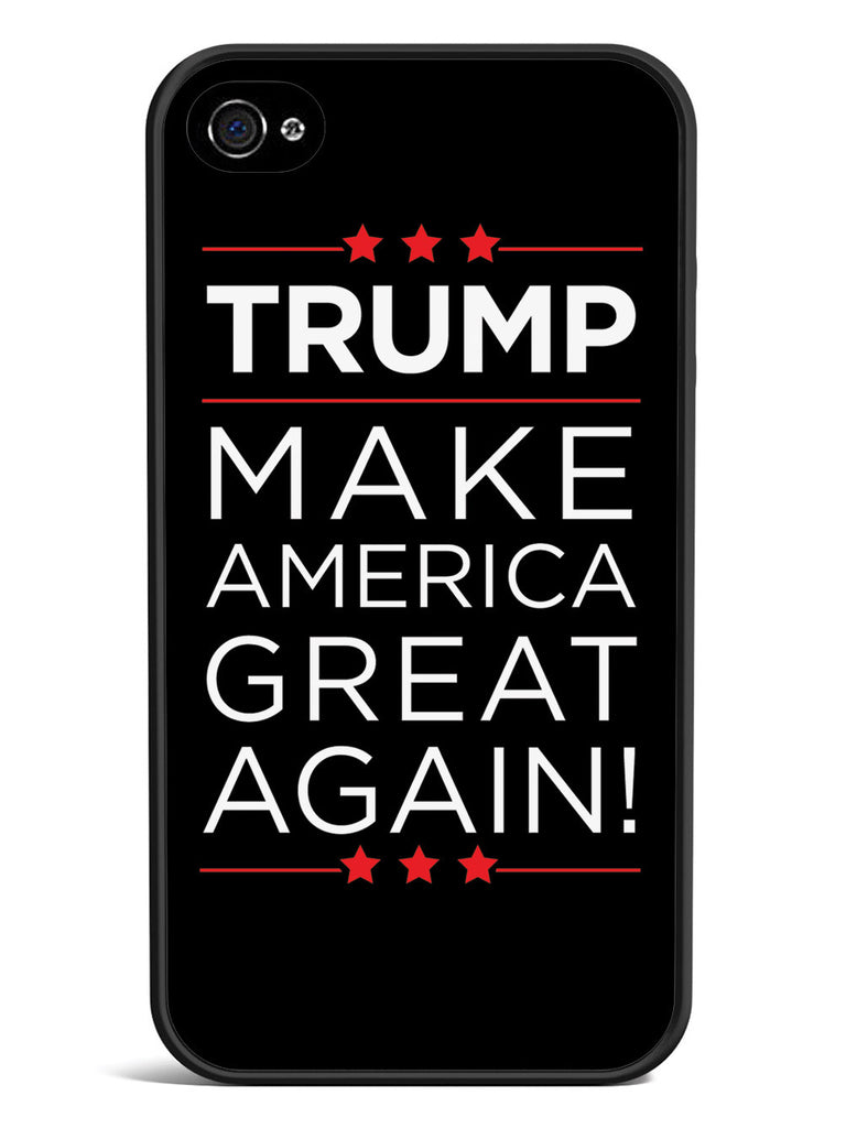 Trump - Make America Great Again - Black Case