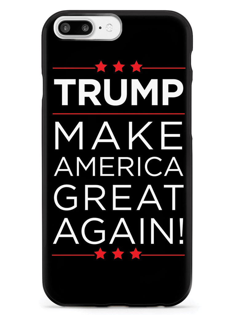 Trump - Make America Great Again - Black Case
