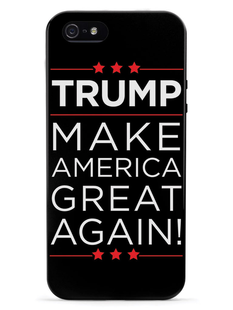 Trump - Make America Great Again - Black Case