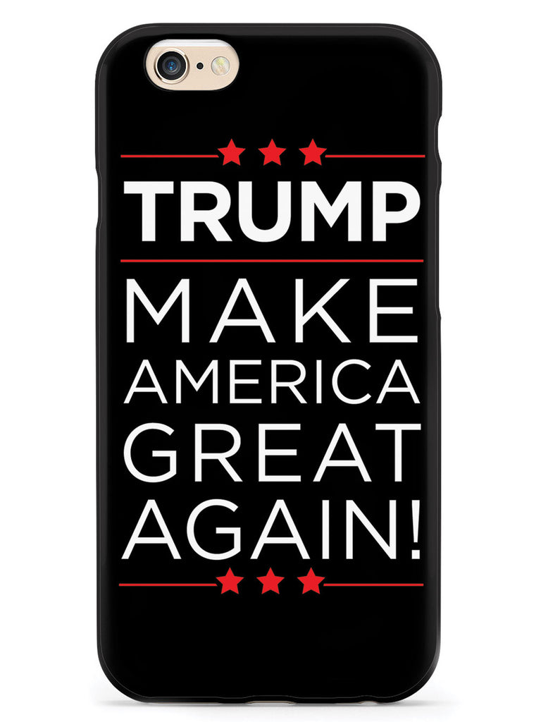 Trump - Make America Great Again - Black Case