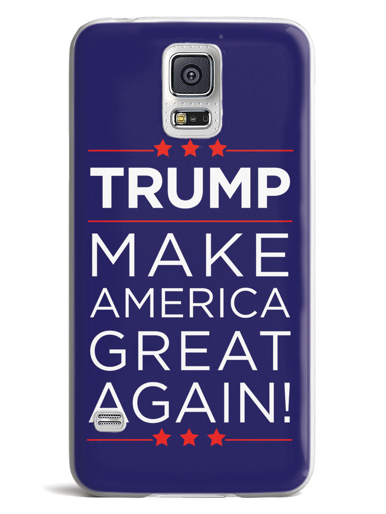 Trump - Make America Great Again - Blue Case