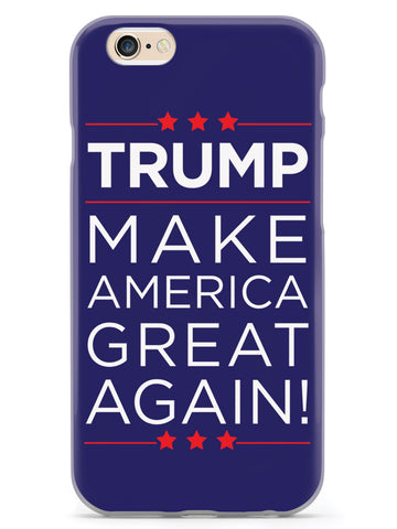 Trump - Make America Great Again - Blue Case